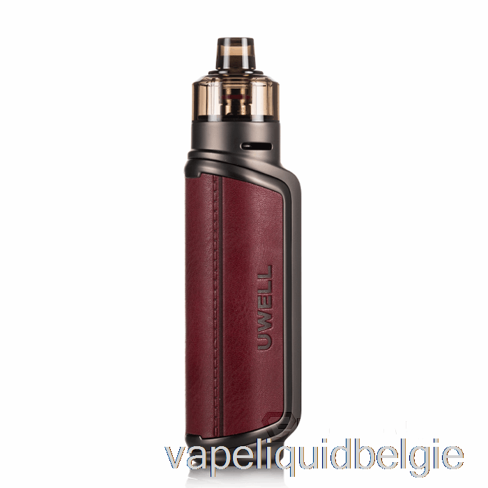 Vape België Uwell Aeglos P1 80w Pod Mod Kit Wijnrood